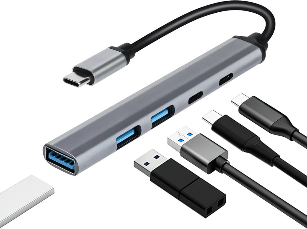 AXFEE Hub USB, 5 in 1 Adattatore USB Type C Multi-Port con1 USB 3.0+ 2 USB 2.0+2 Porte Ricarica P... | Amazon (IT)