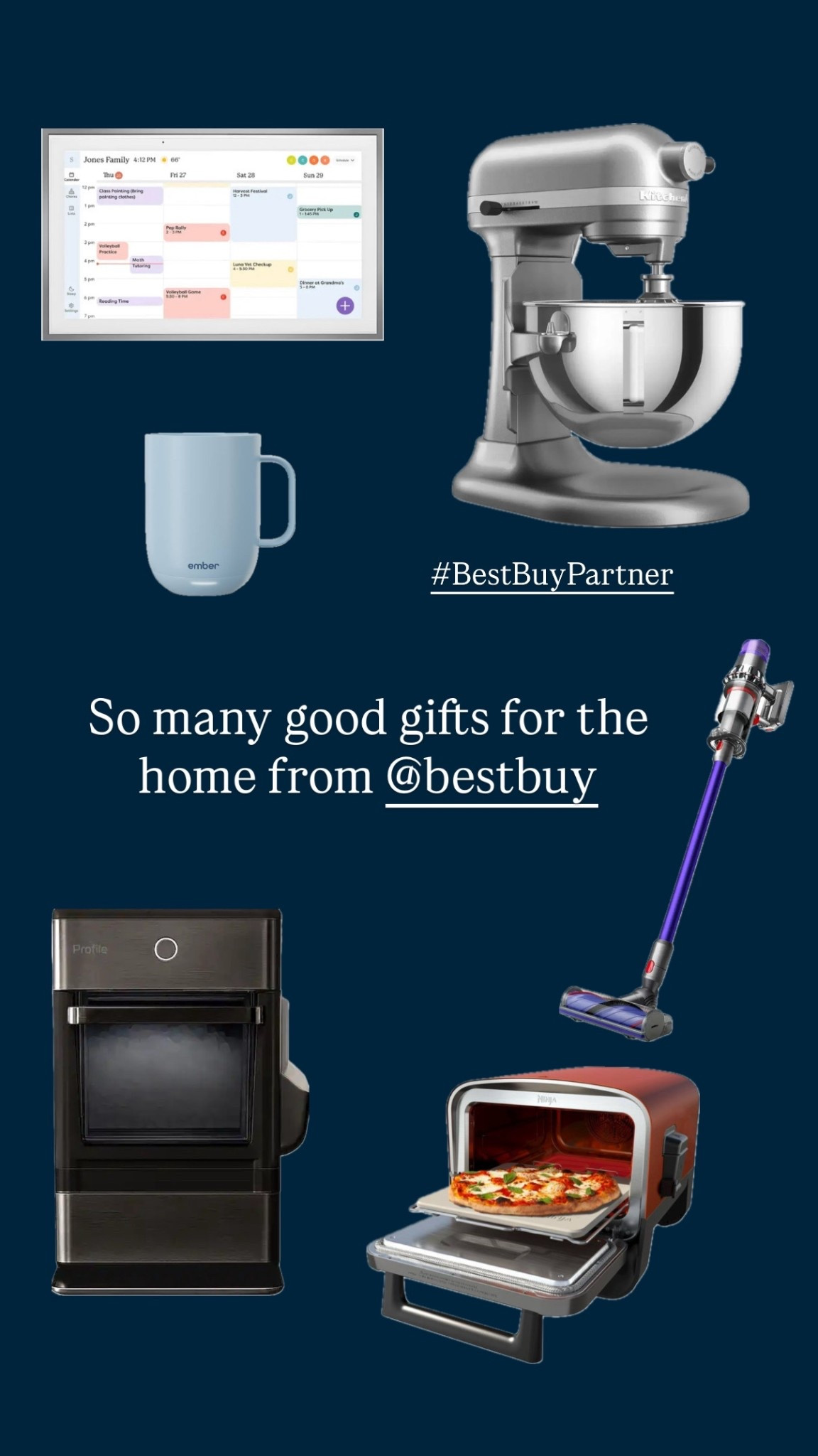 #BestBuyPartner @bestbuy truly has the BEST gifts for around the house. If you’re looking for gifts for your partner, parents, in-laws, or even yourself - Best Buy is the place to be. I linked some of my favorite gift ideas down below - that nugget ice maker is a MUST and obviously every one needs a stand mixer:) Happy gifting! 