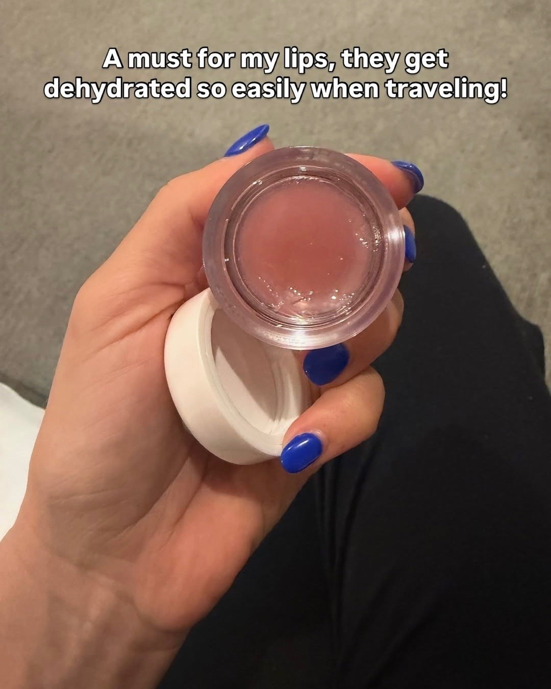 The perfect lip balm to put in your travel bag for those long flights! 

lip balm, travel skincare essentials, long flight hydration

#LTKBeauty #LTKTravel