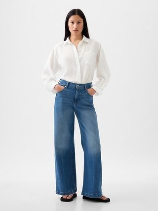 Linen Big Shirt | Gap (US)