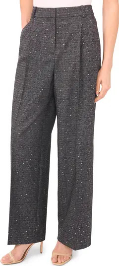 CeCe Pleated High Waist Wide Leg Pants | Nordstrom | Nordstrom