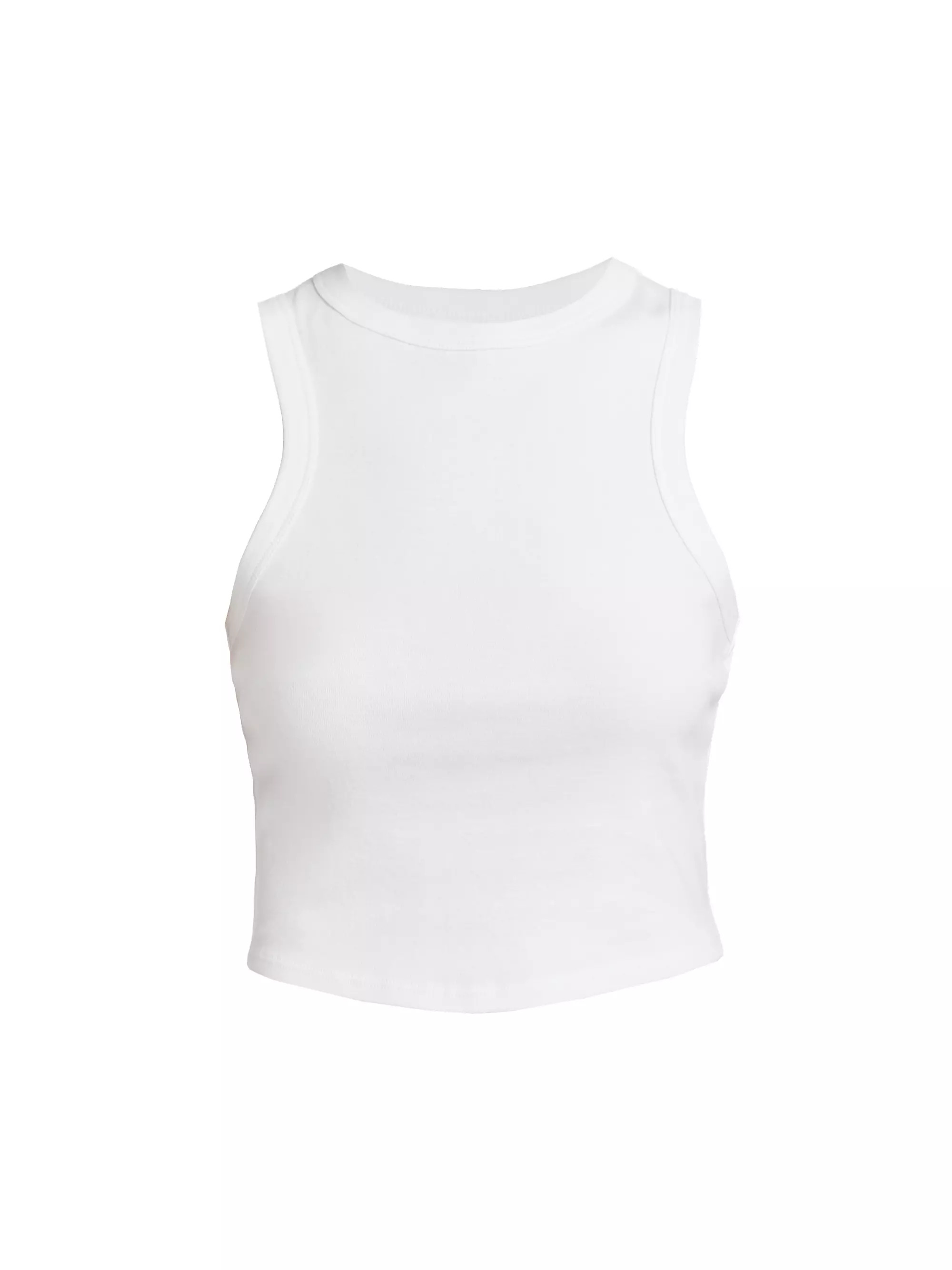 Racer Crop Tank Top | Saks Fifth Avenue