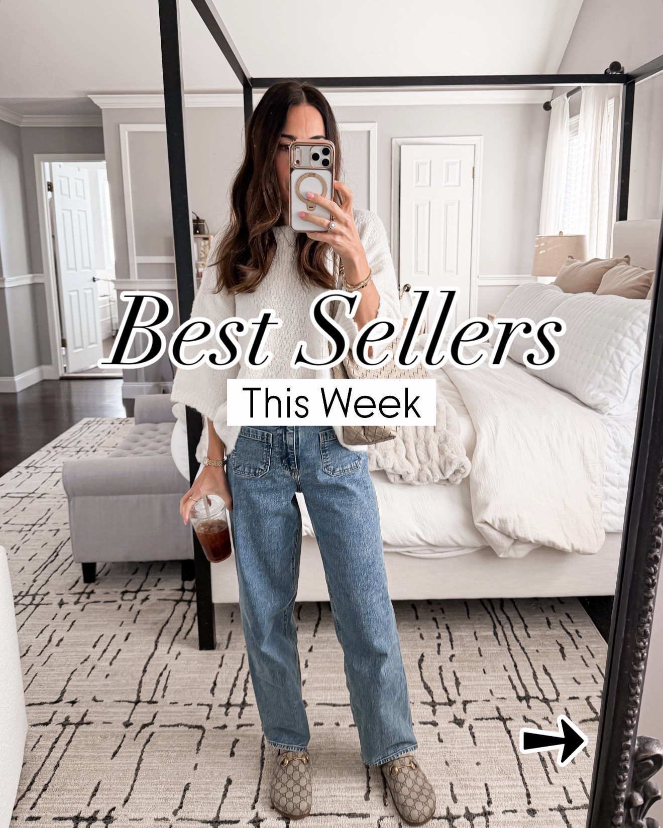 💬 Comment BEST and I’ll send you links to everything in this carousel!

These were your top best sellers this week 🙌🏻
And honestly… I get why.

From the most flattering straight-leg jeans (including the viral Target pairs), my new favorite “bowed” straight legs, cozy spring sweaters, and the Gucci mules I wear with literally everything — these are all true closet staples for me 🤍

🔗

#LTKOver40 #LTKSeasonal #LTKmomlife