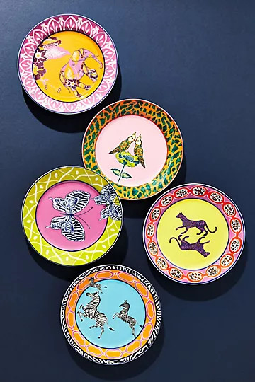 Haveli Dessert Plate | Anthropologie (US)