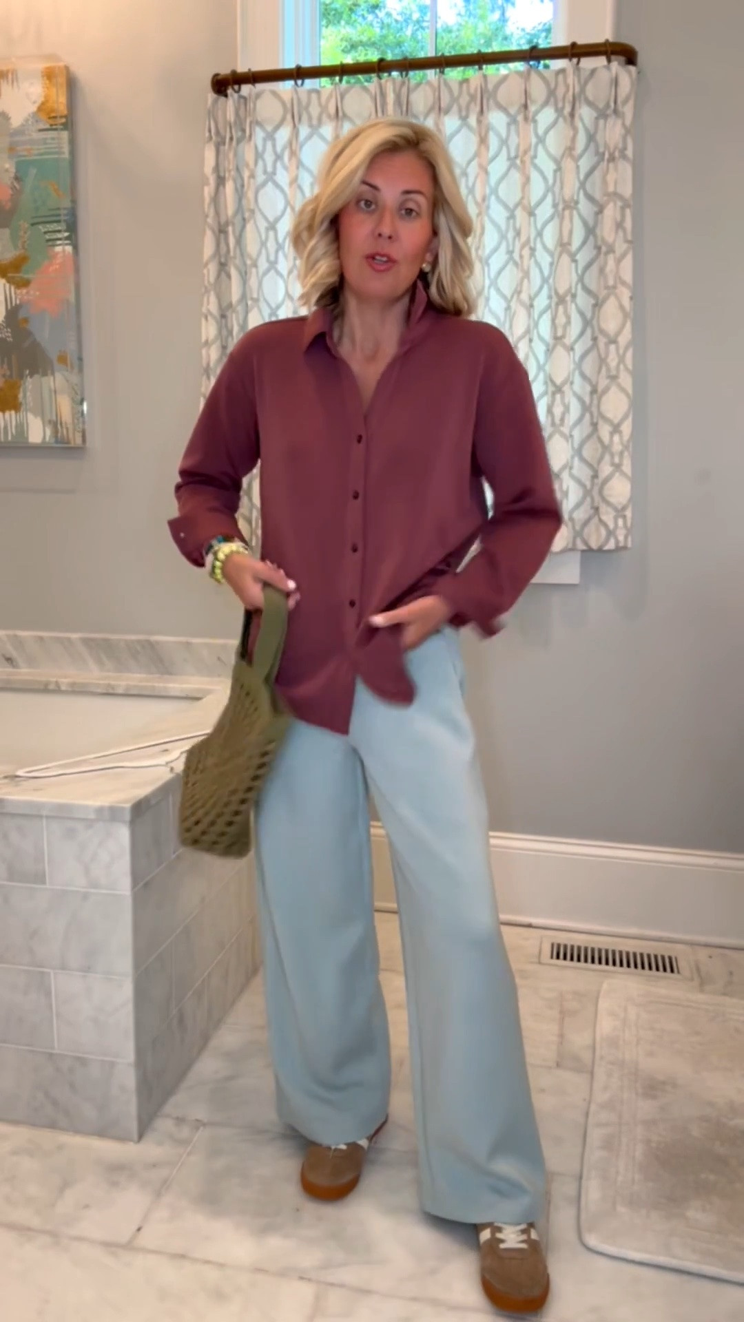 *25% off full-price Air Essentials styles (8/26-8/30): Code AE25
*Non-Air Essentials styles: CATHERINEXSPANX for 15% off 1st order + free shipping

Sizing:
Crewneck Tee - xs
Straight Leg Pant - small petite
Tie-Waist Midi Dress - xs
Oversized Button Down - xs
Pintuck Wide Leg Pant - small petite
Cardigan - xs
Slim Straight Pant - small petite

#spanxpartner
#LTKdayinmylife #LTKOver40 #LTKPetite @Spanx