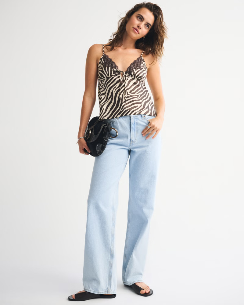 High Rise Loose Jean | Abercrombie & Fitch (US)