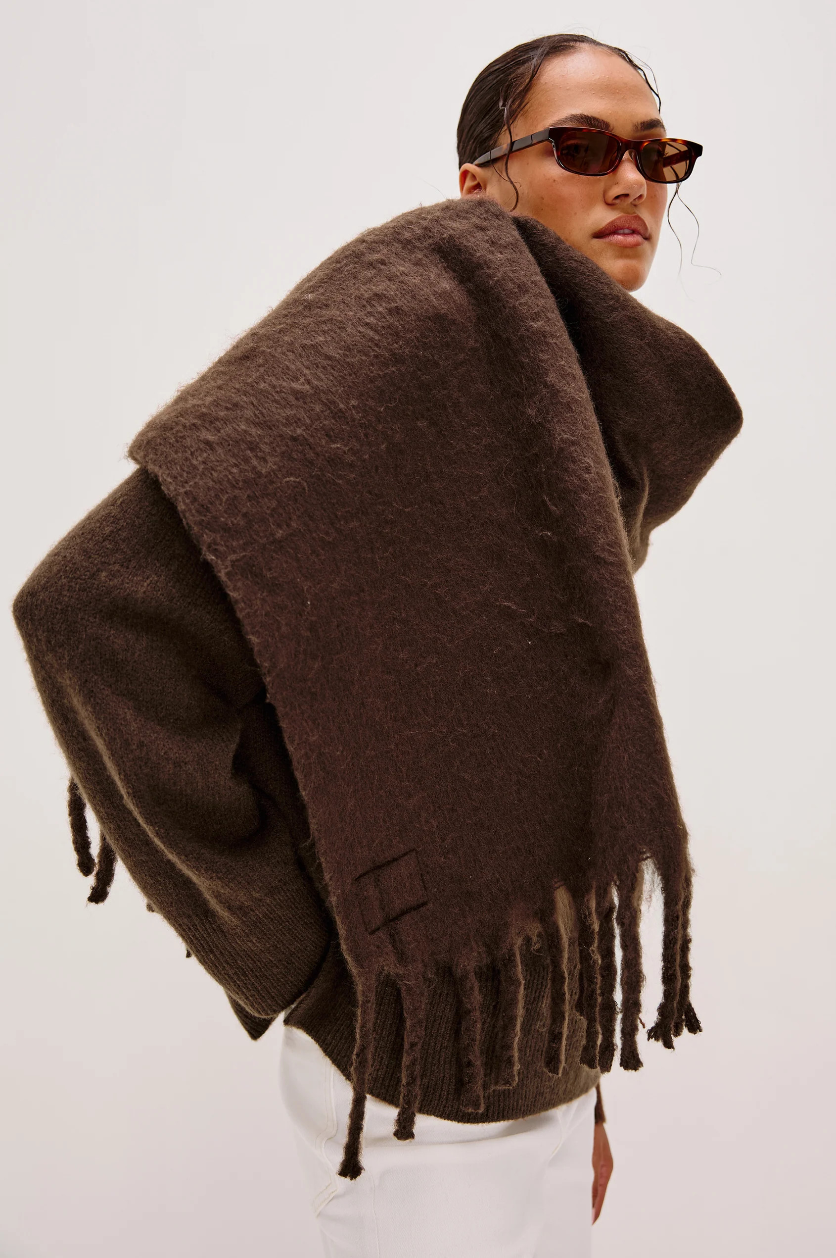 OSLO SCARF - WALNUT | Rails