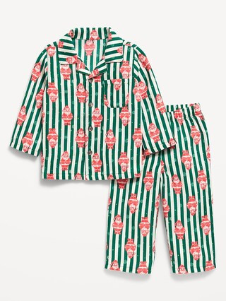 Unisex Flannel Pajama Set for Toddler | Old Navy (US)