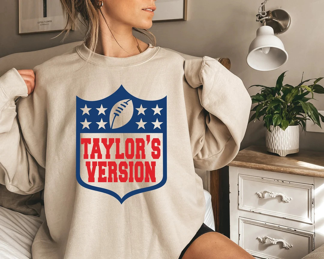 Football Taylor's Version Sweatshirt, Taylor's Version Sweatshirt, Taylor Swift Shirt, Travis Kel... | Etsy (US)