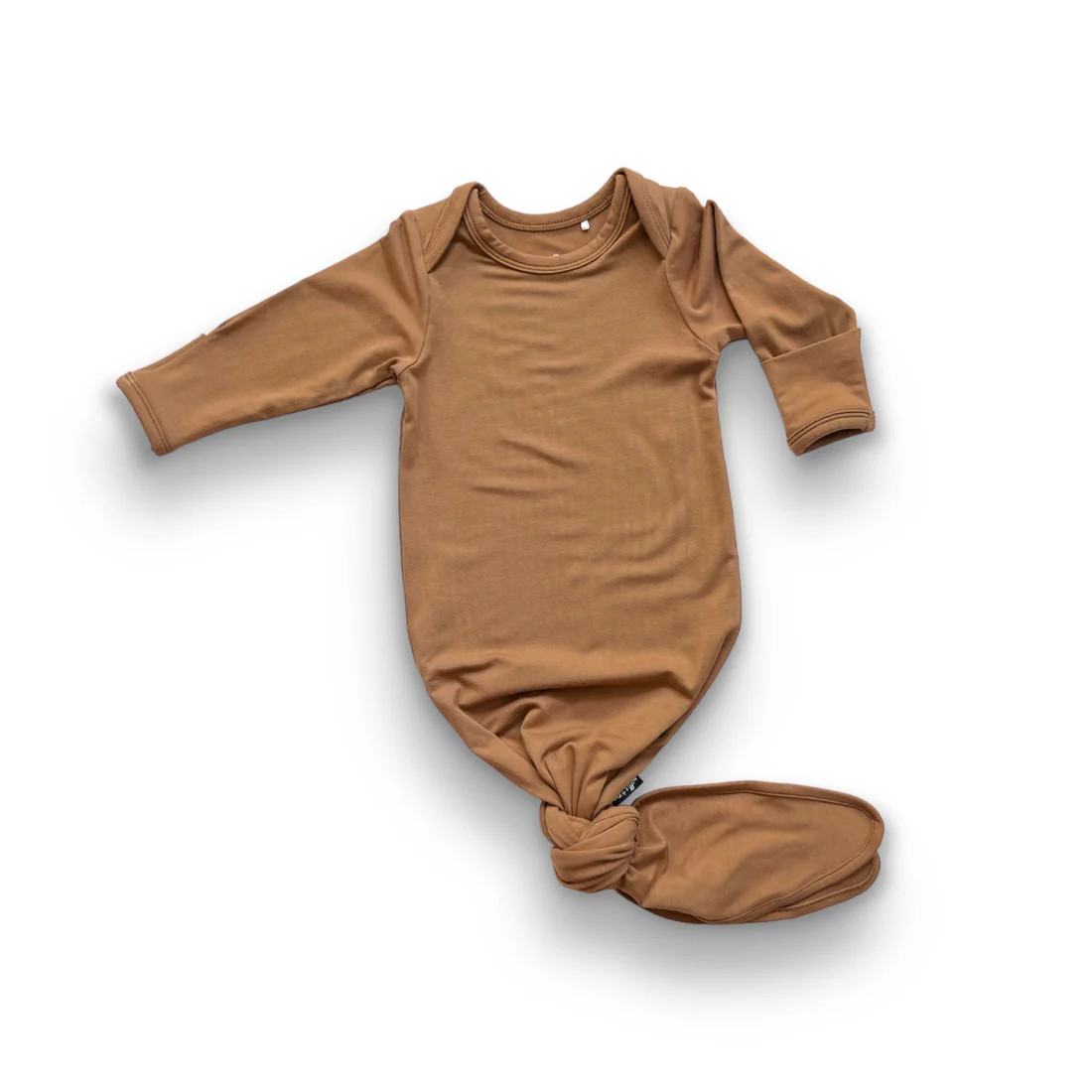BAMBOO KNOTTED GOWN- Caramel | millie + roo