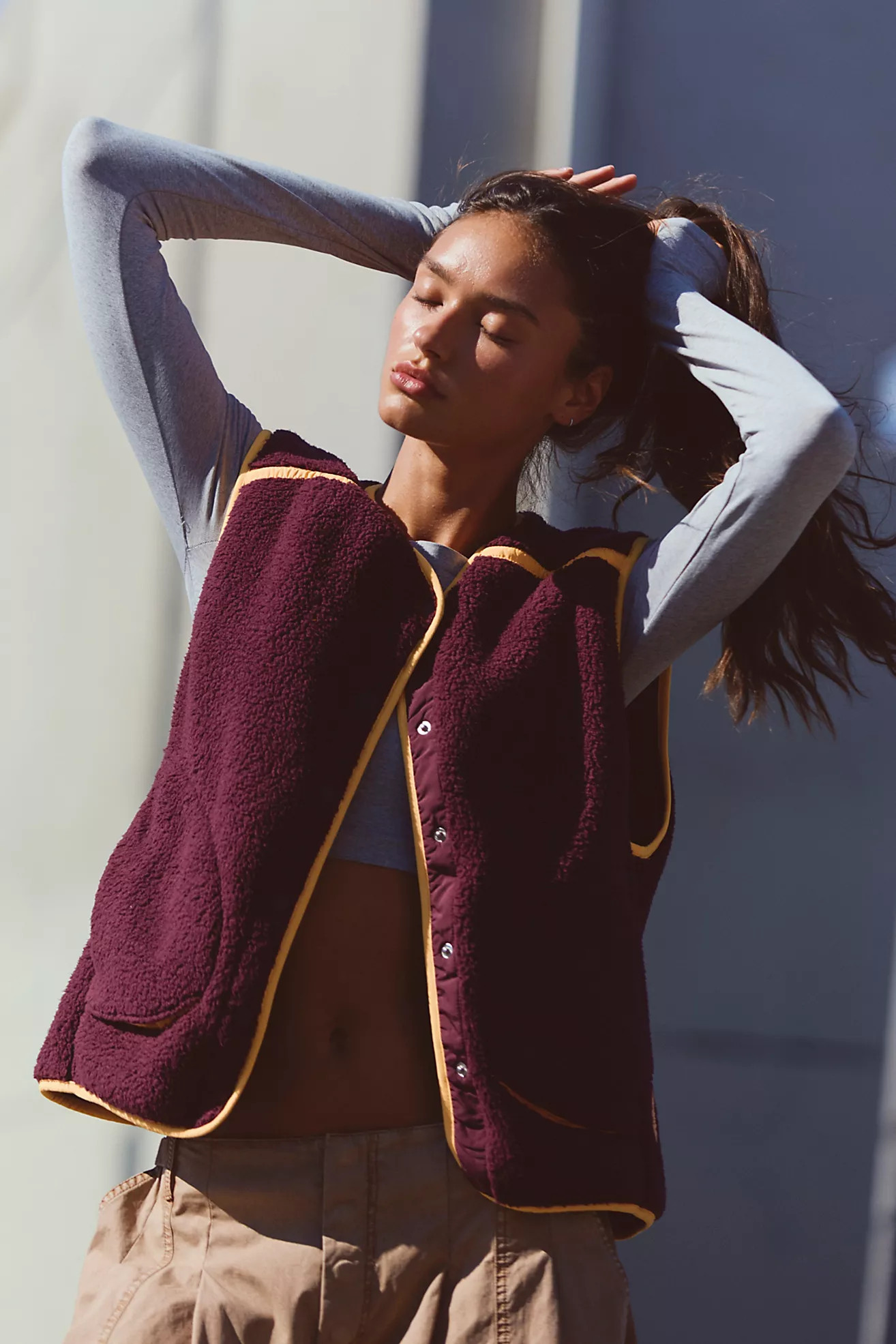Keep It Cozy Fleece Vest | Free People (UK)
