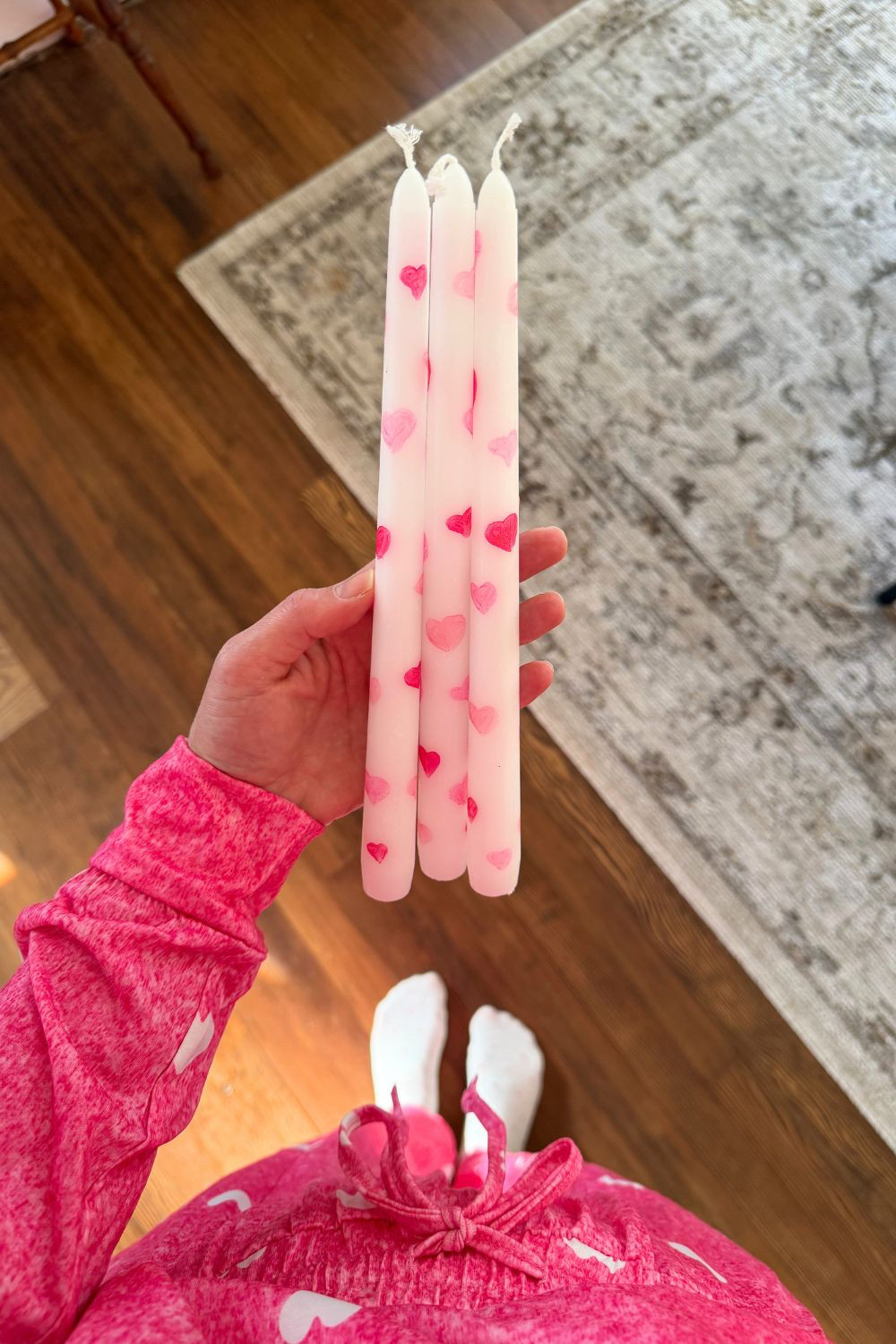 I DIY'd these cute heart candles and I am so pleased with the results. If you're looking for an easy project - this one is perfect! Just draw hearts using the markers I linked and ta-da! I have a quick step-by-step tutorial on the blog and you can also find all the colors I used in that post: www.tantrumsandtools.com. If you'd rather just purchase, I linked the inspiration for this project too. There are many cute options for valentine's taper candles. 

#Valentinesdaydecor #Valentines #Valentines day #Galentine #februaryfavorites #Hearts #amazonfashion 

 #LTKSeasonal #LTKHome #LTKFindsUnder50