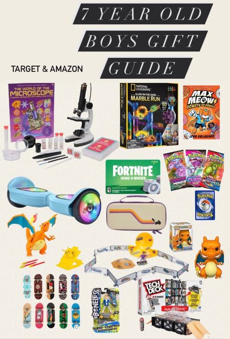 Boys gift guide, Christmas gift guide for boys 7 and up, target toys, Amazon toys, Black Friday deals 

#LTKHoliday #LTKSeasonal #LTKkids