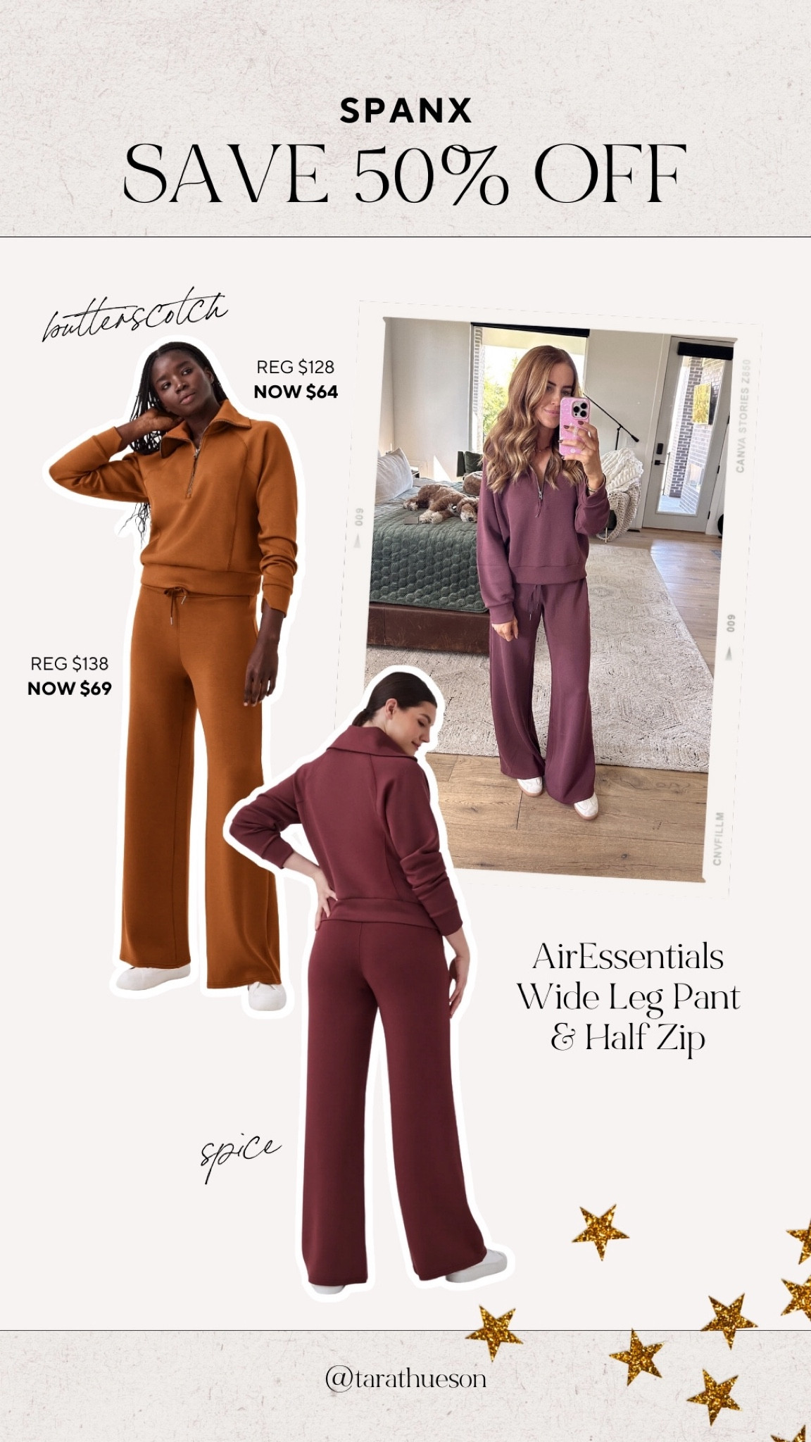 This set is one of the comfiest things I have put on my body. It’s definitely on my gift guides this year. 50% off + code TARAXSPANX stacks! @spanx

#LTKGiftGuide #LTKsalealert #LTKSeasonal