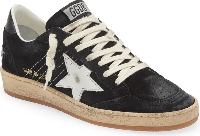 Golden Goose Ball Star Low Top Suede Sneaker (Women) | Nordstrom | Nordstrom