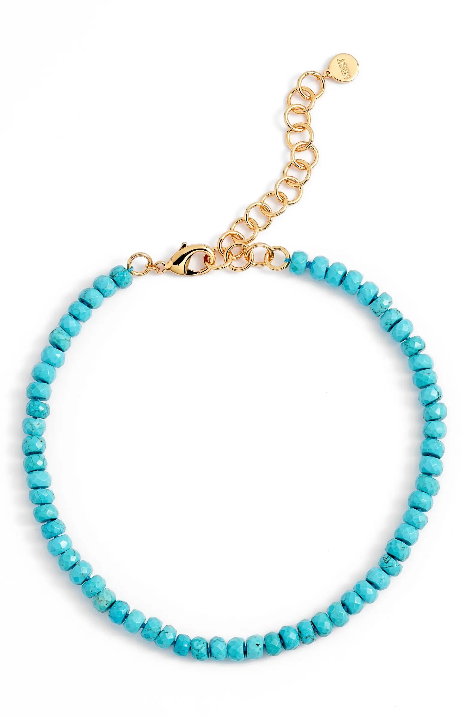 NEST Jewelry Turquoise Beaded Necklace | Nordstrom | Nordstrom