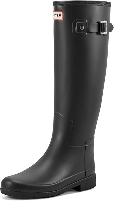 Hunter Women's Refined Tall Rain Boot | Amazon (US)