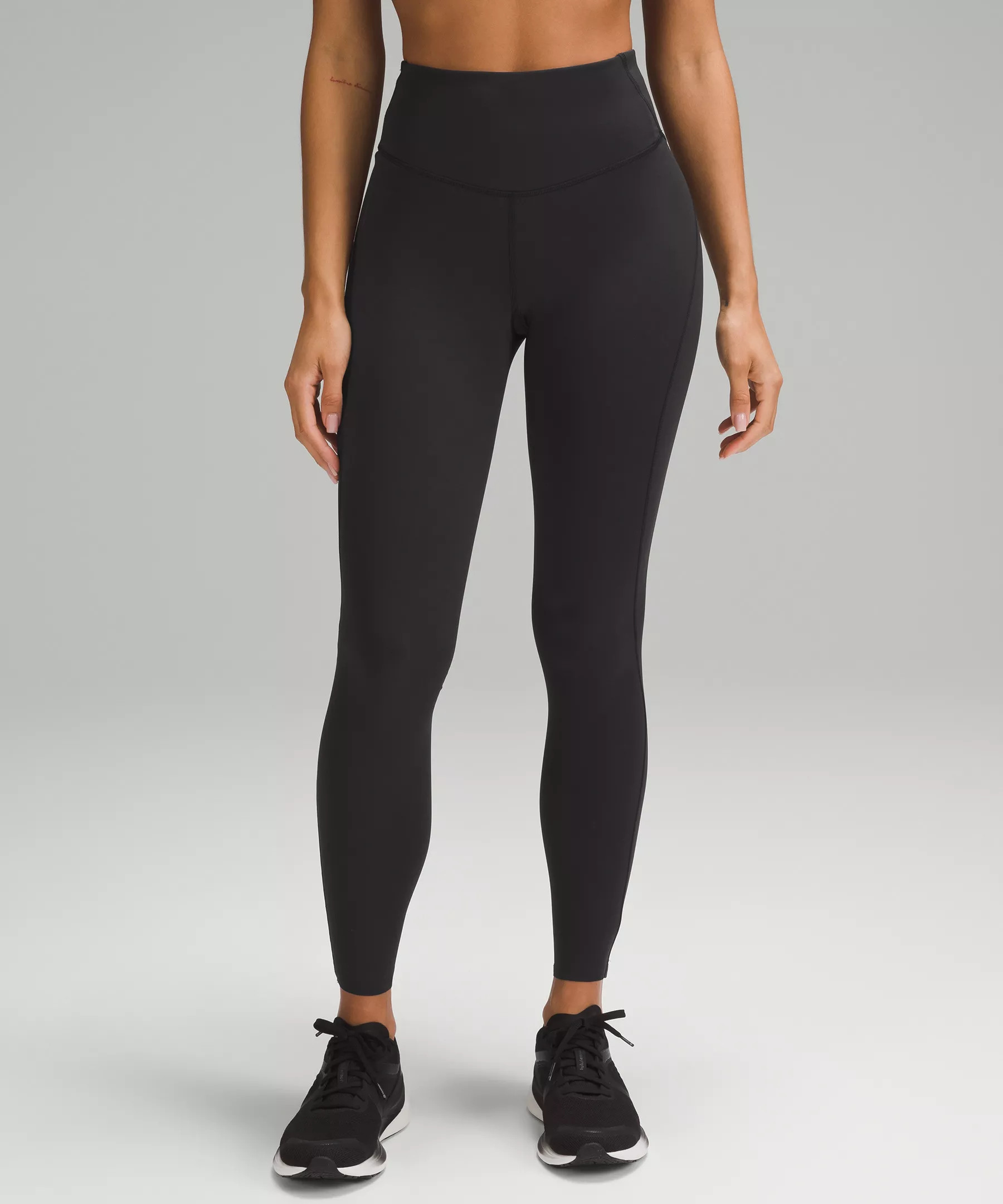 Base Pace High-Rise Running Tight 28" Brushed Nulux | Lululemon (US)