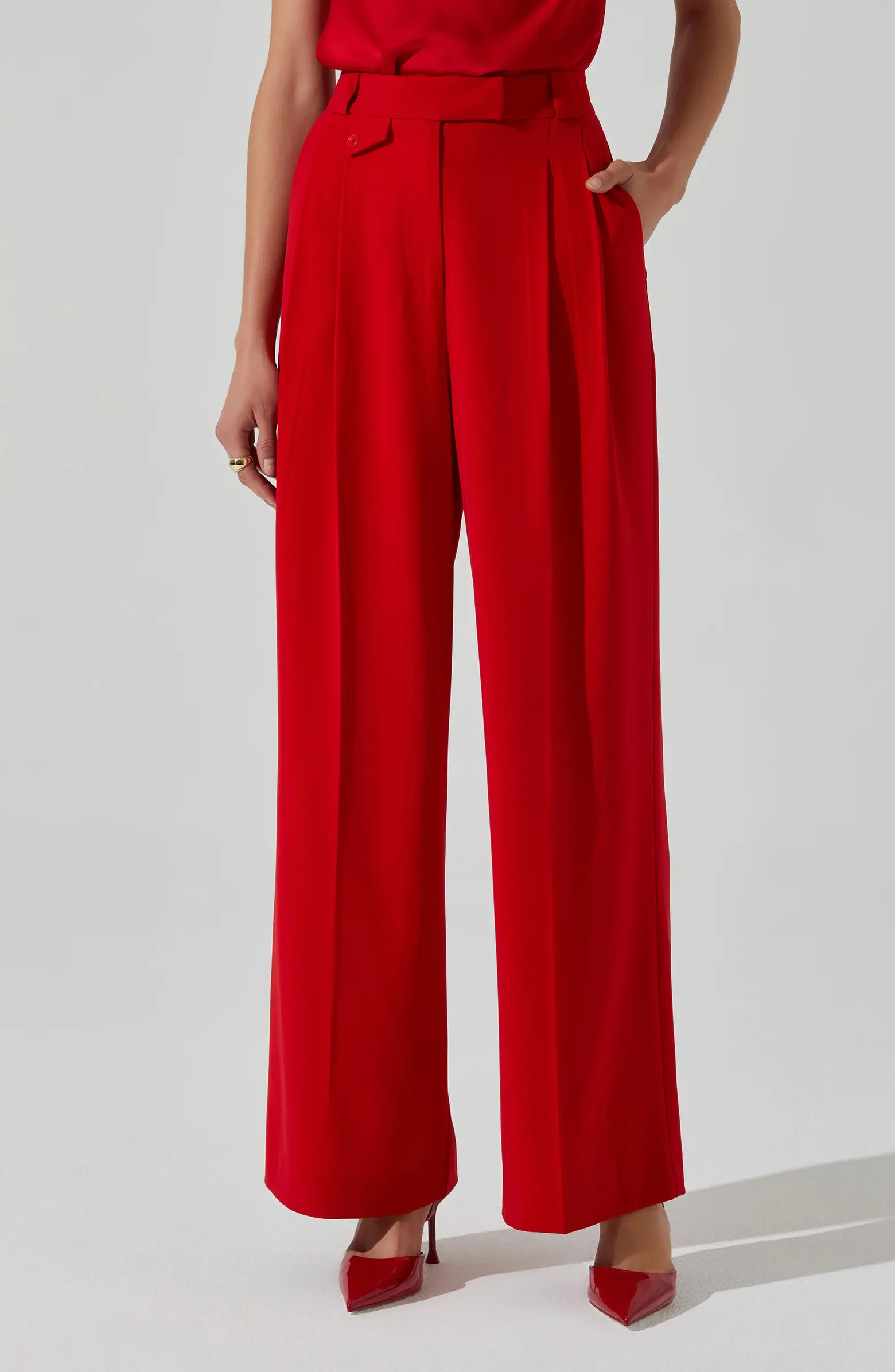 Bryony High Waist Wide Leg Pants | Nordstrom