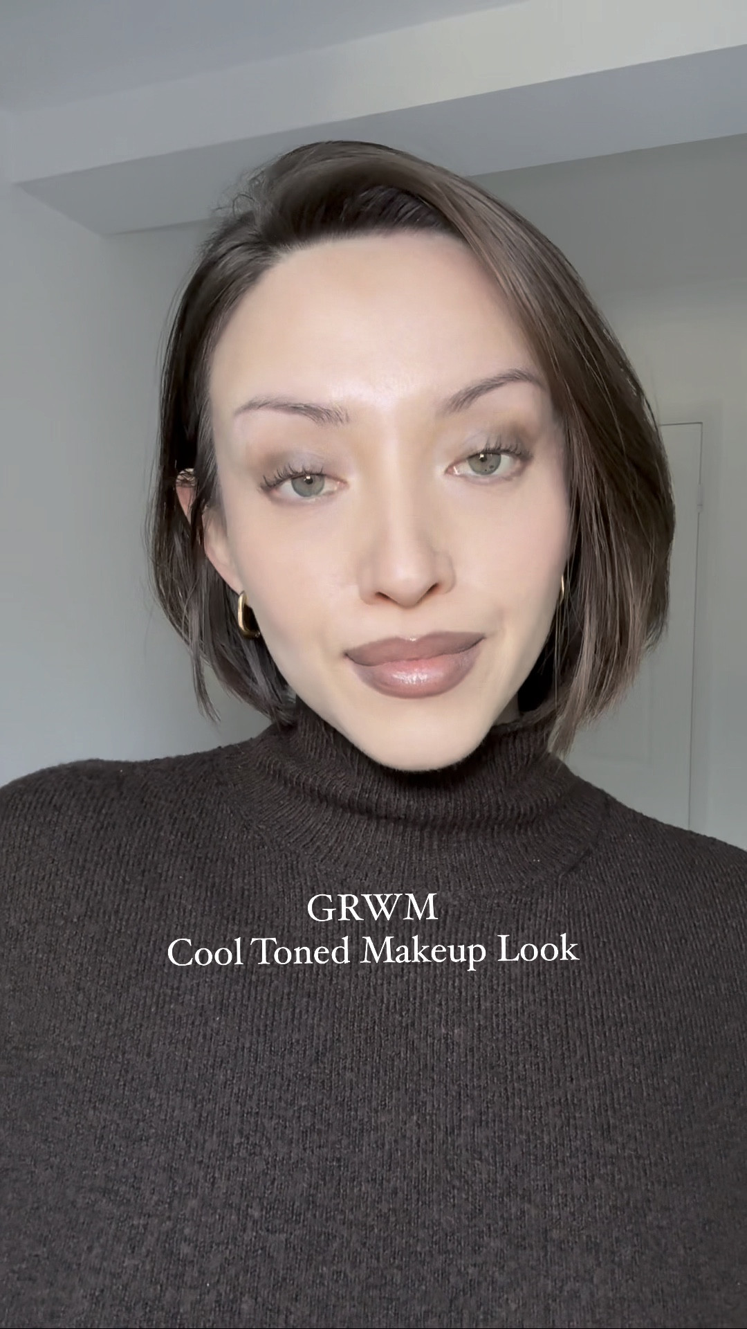 GRWM COOL TONED MAKEUP LOOK 