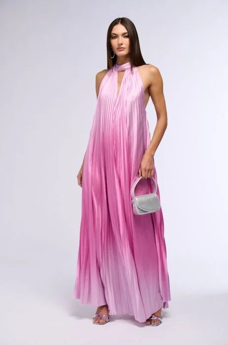 ALWAYS THE BRIDESMAID OMBRE MAXI DRESS IN PINK MULTI | AKIRA
