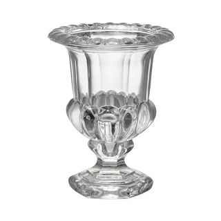 A&B Home Clear Classic Pedestal Urn Vase - Short | Bed Bath & Beyond