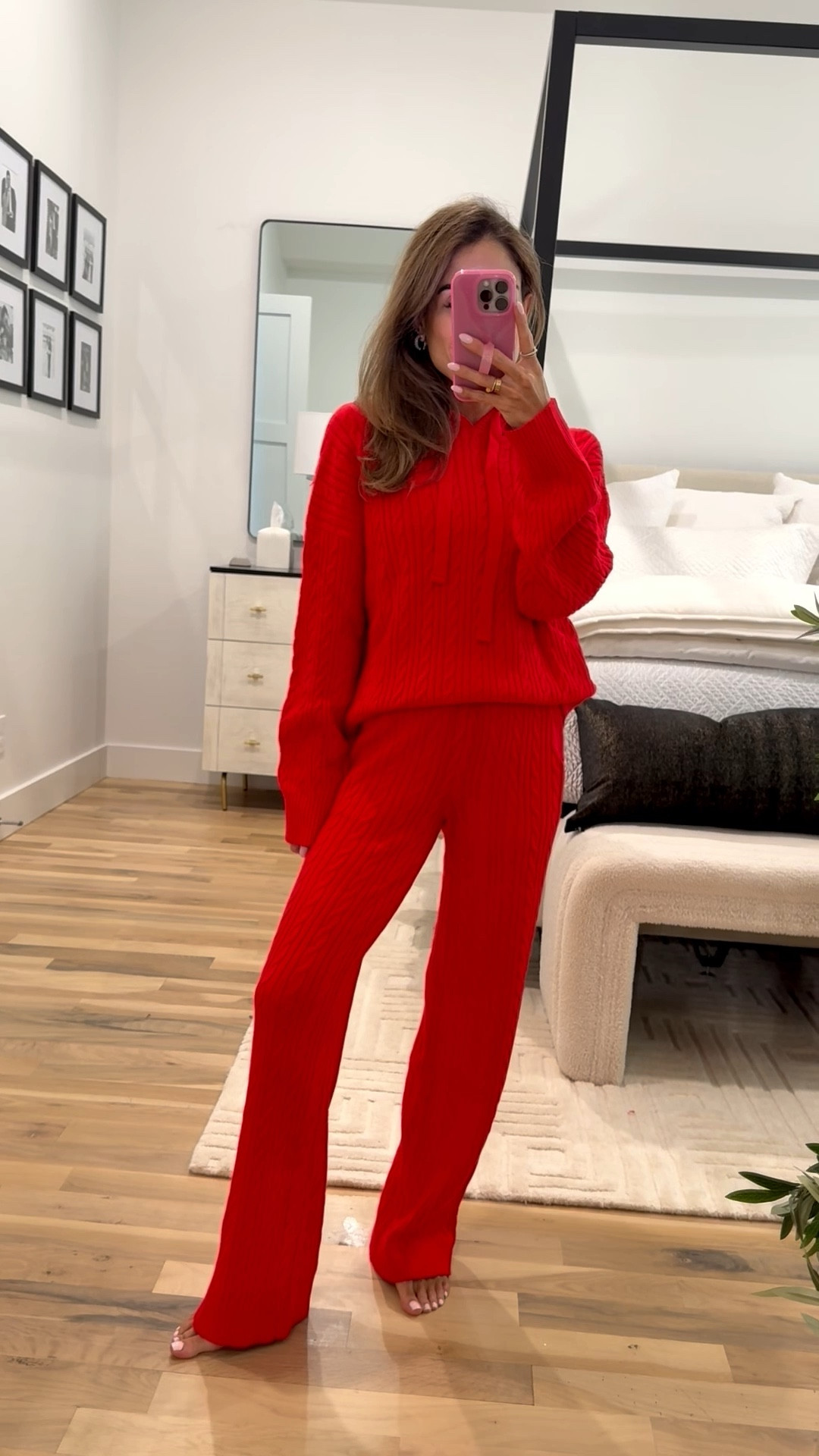 Last-minute holiday cozy cable Knight said this one looks so expensive and comes in gray and a few other colors wearing small size and the pants and the hoodie

#LTKFindsUnder50 #LTKHoliday #LTKPetite