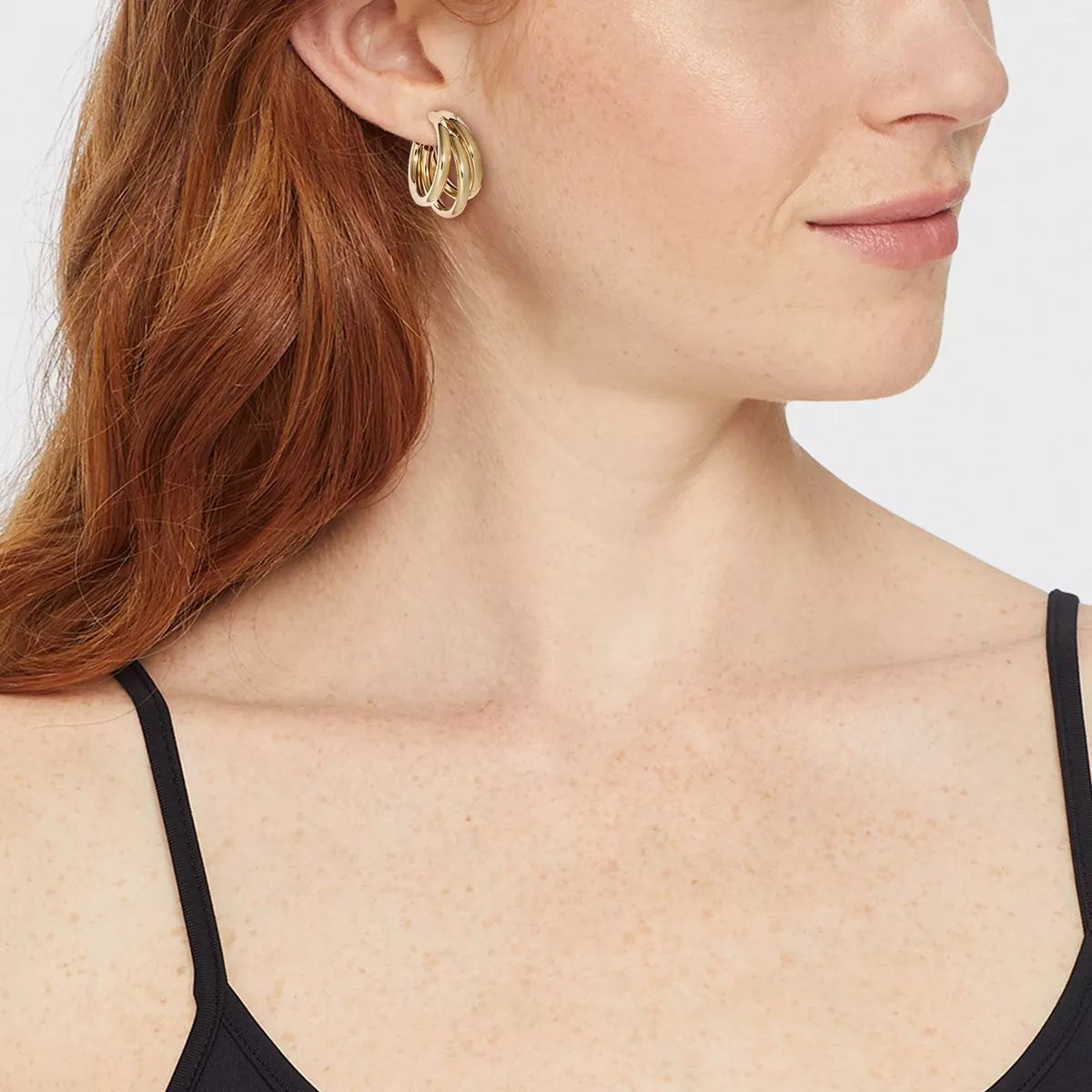 Multi Tube Hoop Earrings - A New Day™ Gold | Target