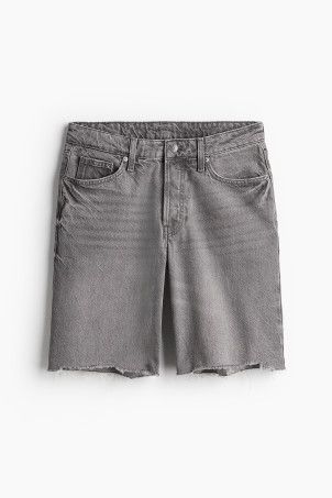 Baggy Low Denim Shorts | H&M (US + CA)