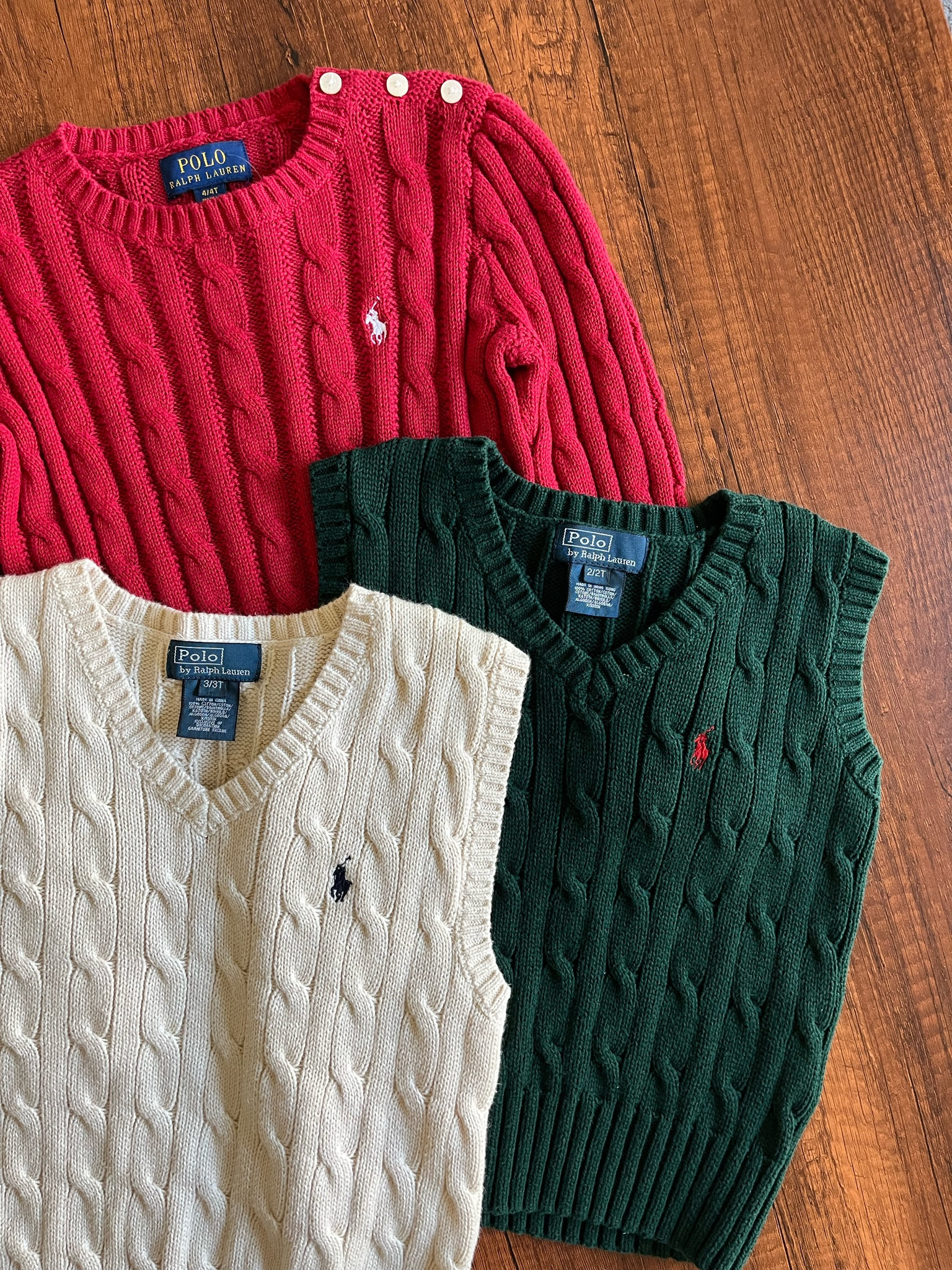 The holiday season is right around the corner so I gathered my favorite, iconic knits that can last longer than just the season! Cable knit sweaters by Ralph Lauren are a must in any little girl or little boy’s wardrobe. They are so worth the investment! Check them out below ⬇️💙❤️

#LTKKids #LTKBaby #LTKBump