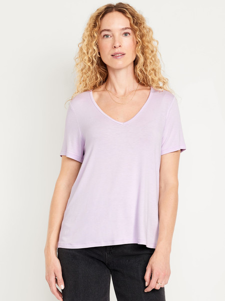 Luxe V-Neck T-Shirt | Old Navy (US)