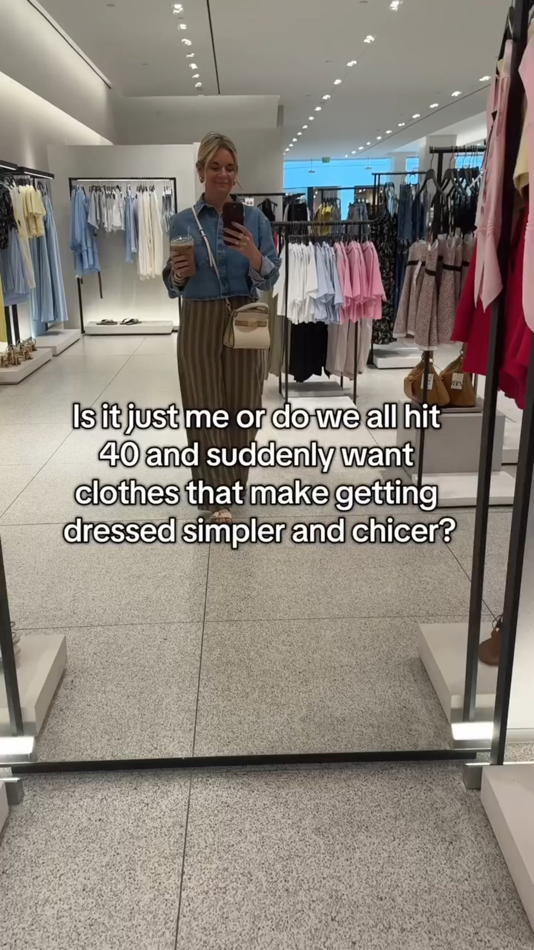 Because honestly… this is the stage of life where we’re juggling careers, kids, aging parents, travel, and everything in between — and no one has time to stand in front of a closet feeling stuck. 

That’s exactly why we do what we do. 

Here’s how we help our clients get dressed simpler and chicer: 

✨ We edit your closet so you actually know what you own — and what to let go of. 
✨ We build outfit formulas you can repeat without thinking. 
✨ We shop intentionally, filling gaps with pieces that work for your real lifestyle. 
✨ We show you what flatters your shape, so you stop guessing (or settling). 
✨ We create ready-to-wear looks that make you feel confident the moment you get dressed. 

Getting dressed doesn’t have to be stressful. It can feel effortless — and honestly, even fun — with the right pieces and a little stylist guidance. 

If you’re ready for simpler mornings and chicer outfits, we’d love to work with you. 🤍