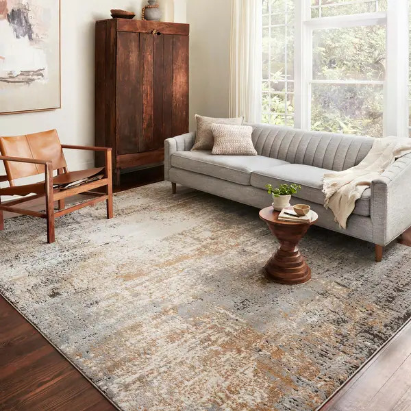 Alexander Home Charlotte Modern Abstract Area Rug - 6'-7" x 9'-2" | Bed Bath & Beyond