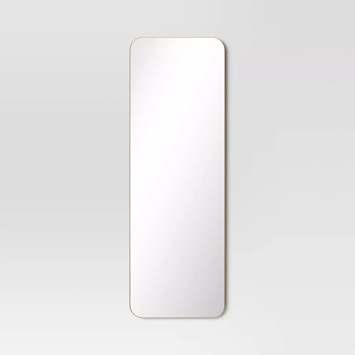 20" x 60" Infinity Full Length Mirror Brass - Threshold™ | Target