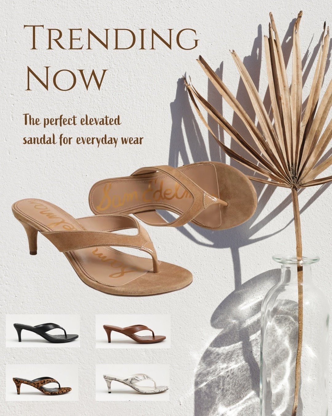 The sandal everyone is asking about 🤍 The Amie Kitten Heel combines a trendy thong silhouette with a comfortable kitten heel, making it the perfect shoe for everything from brunch to date night. 

Head over to my LTK to shop before they sell out!

#LTKStyle #LTKFashion #SummerStyle #NeutralStyle #FashionFinds #KittenHeels #EverydayStyle #StyleInspo #OOTDStyle #FashionOver40 #ChicStyle #WardrobeEssentials