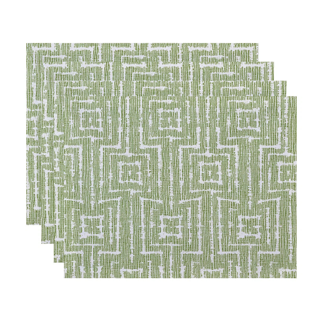 Springdale Polyester Geometric Rectangle Placemat (Set of 4) | Wayfair North America