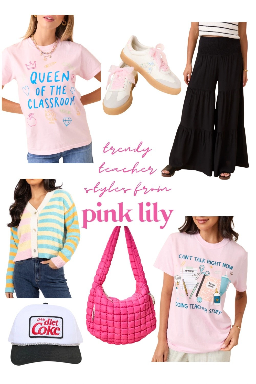 Trendy Teacher Styles From Pink Lily | Back To School 

#LTKFindsUnder50 #LTKFindsUnder100