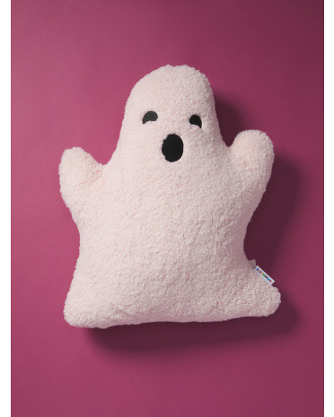 19x22 Sherpa Ghost Shaped Pillow | HomeGoods