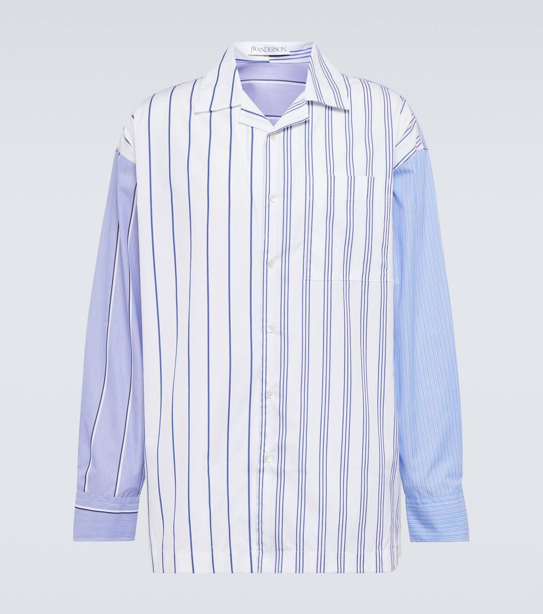 Striped cotton-blend shirt | Mytheresa (US/CA)