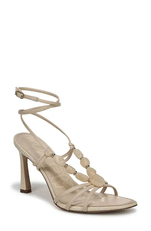 Sam Edelman Imani Ankle Strap Sandal in Light Sand at Nordstrom, Size 5.5 | Nordstrom