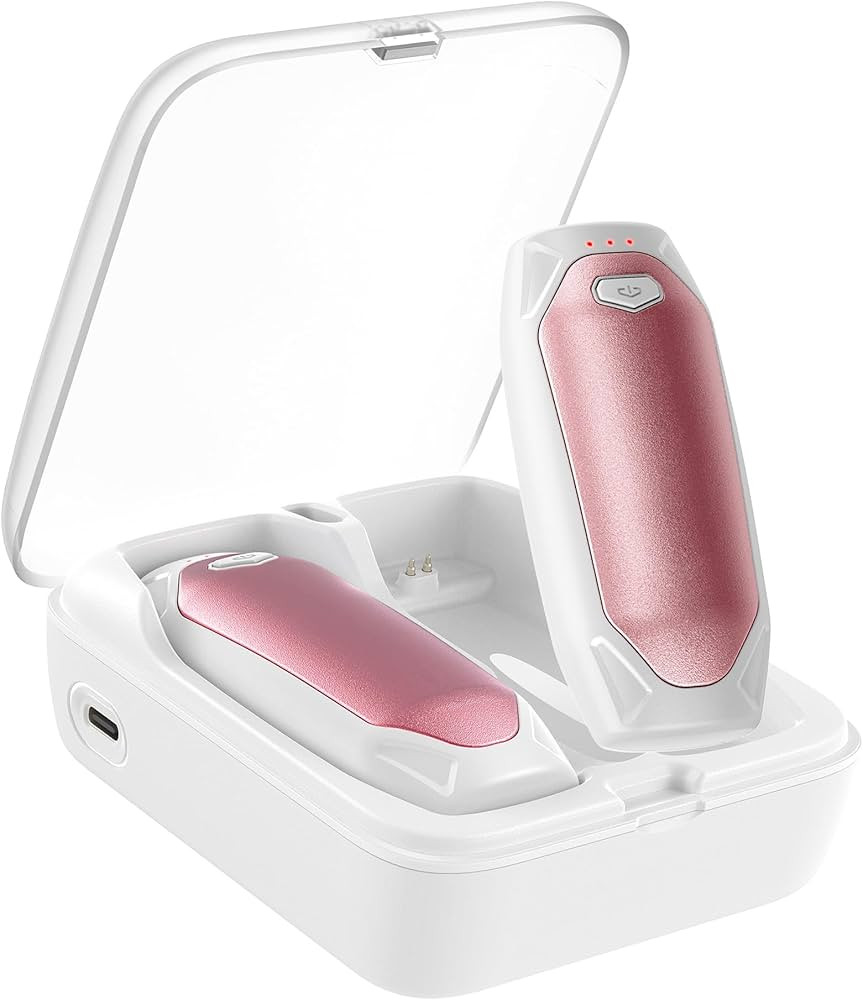 Kesguar Hand Warmers Rechargeable - 2 Pack 14000mAh AI Electric Hand Warmers with Charging Case, ... | Amazon (US)