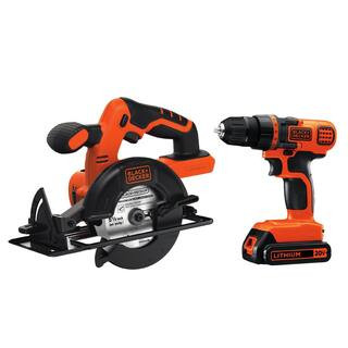 20V MAX Lithium-Ion Cordless Drill/Driver and Circular Saw 2 Tool Combo Kit with 1.5Ah Battery an... | The Home Depot