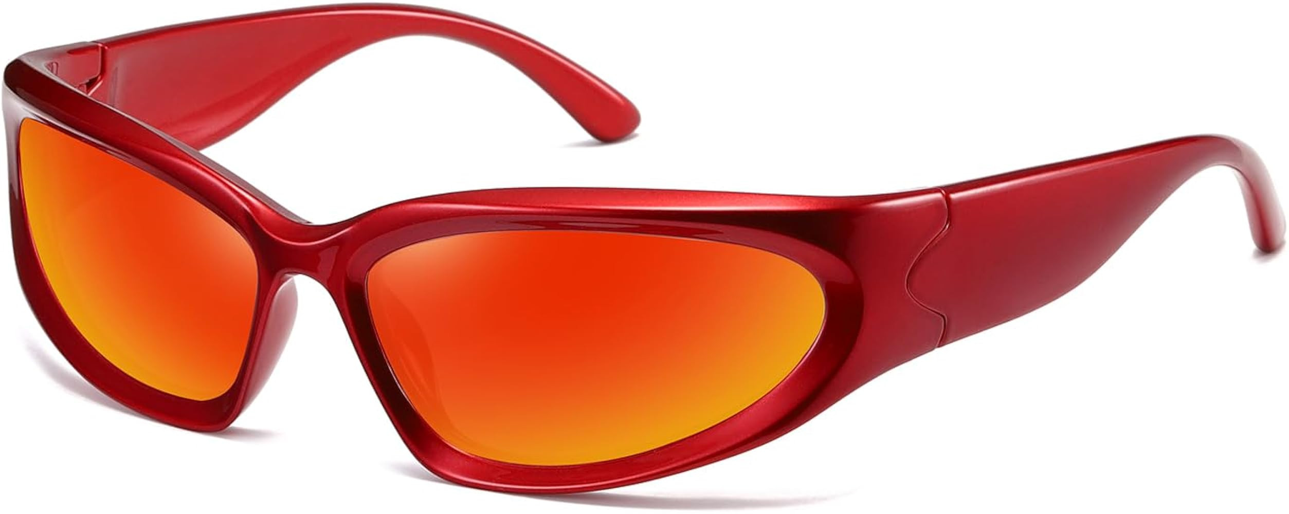 kimorn Y2K Wrap Around Polarized Sunglasses Womens men Swift Oval Fashion Sport Shades Sun Glasse... | Amazon (US)