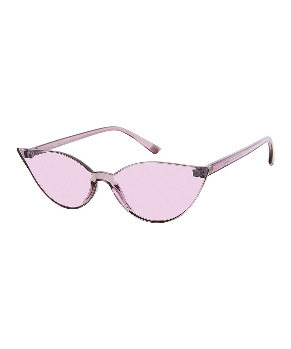 Circus by Sam Edelman Women's Sunglasses Purple - Purple Rimless Sunglasses | Zulily
