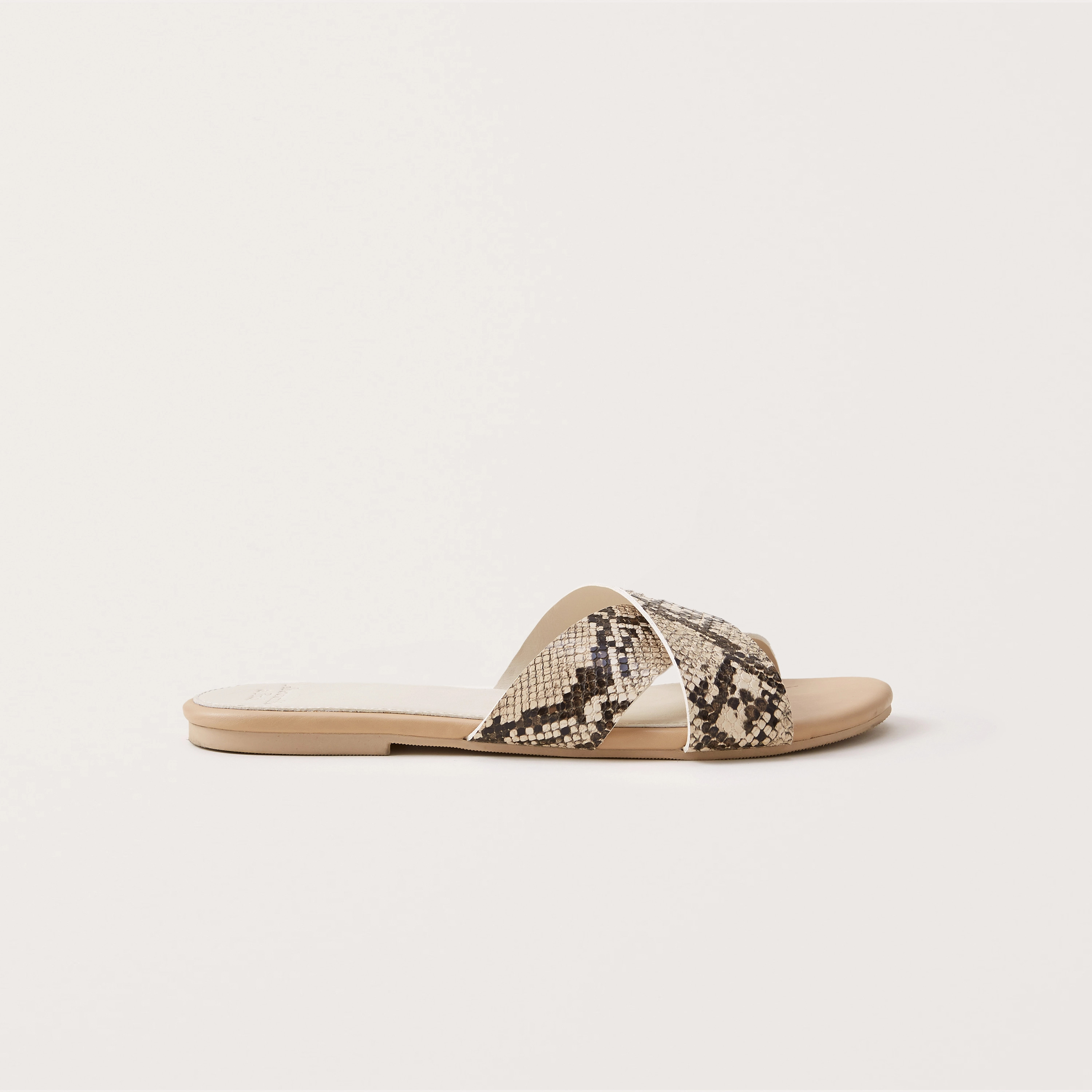 Cross Strap Slides | Abercrombie & Fitch (US)