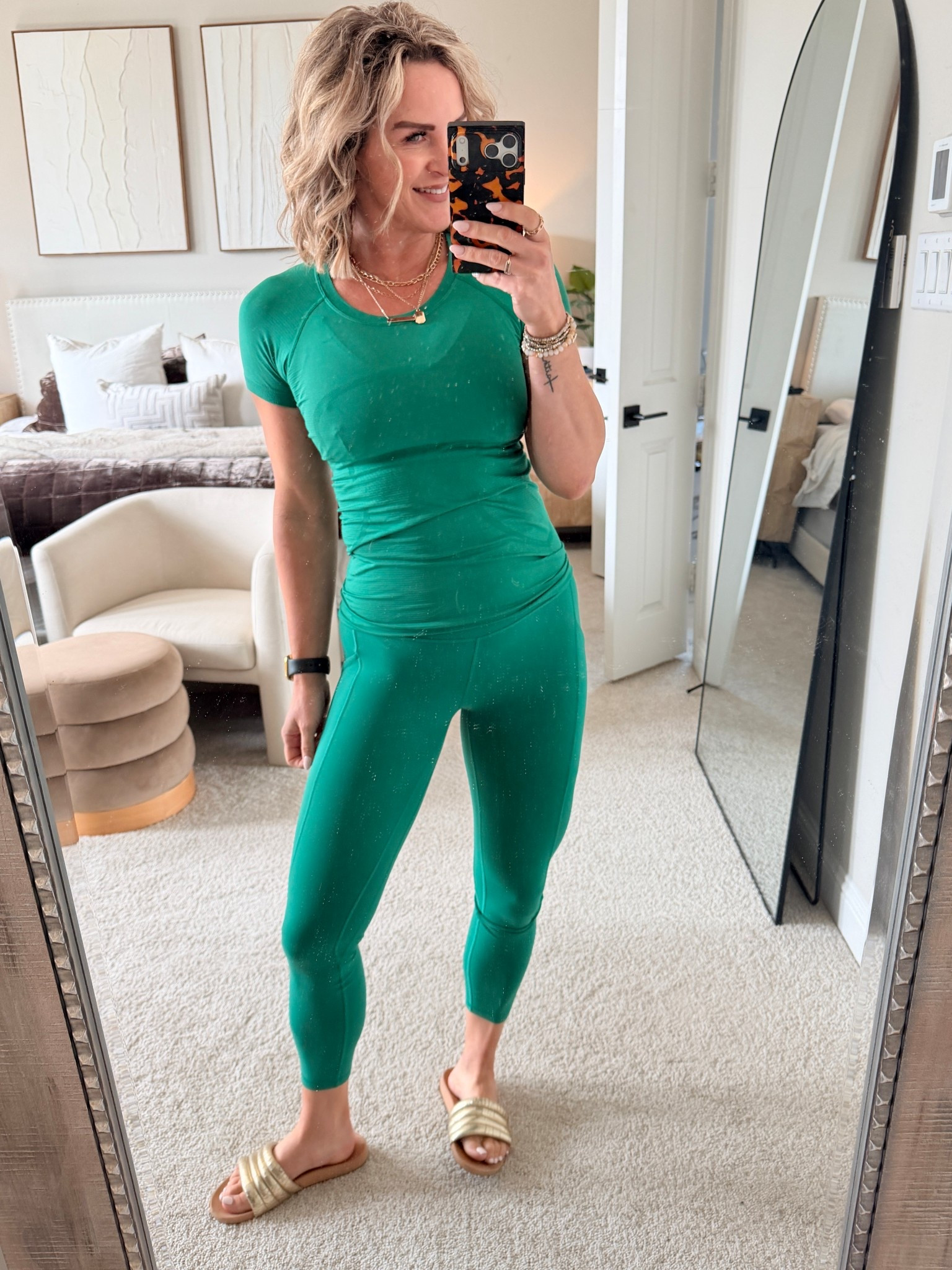 Favorite Lulu set 💚 perfect for the gym or just to look put together while running errands. 

#LTKOver40 #LTKActive