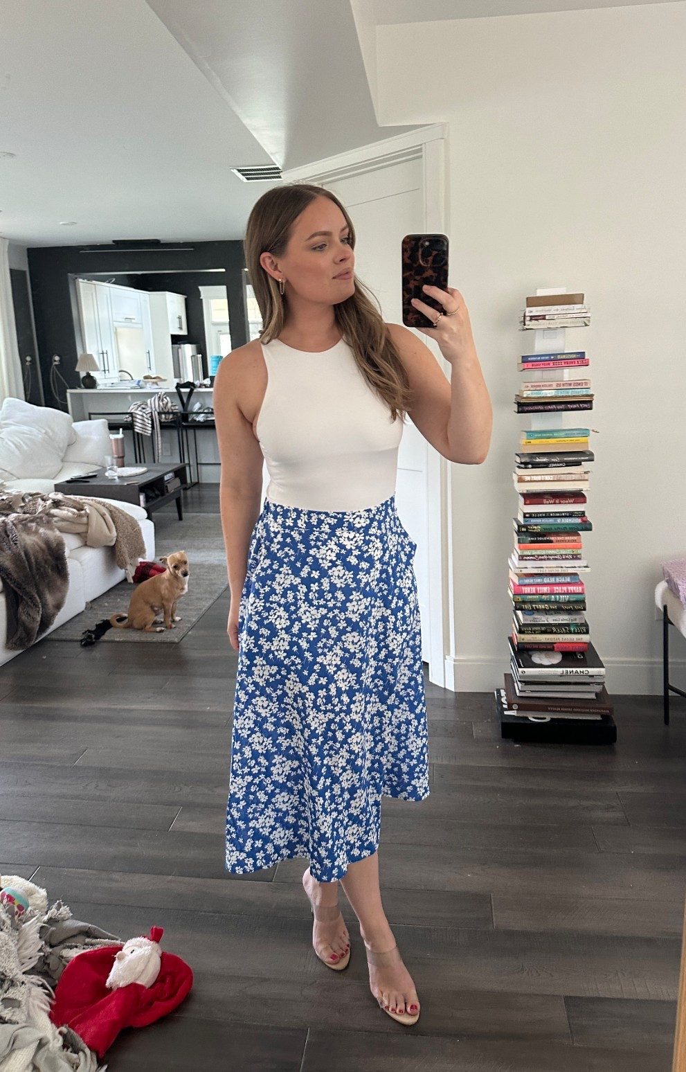 Church ootd 💙 size M bodysuit, size S skirt, size 7 heels 

#LTKFindsUnder50 #LTKPetite #LTKStyleTip