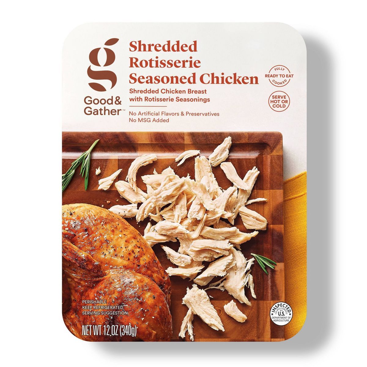 Shredded Rotisserie Seasoned Chicken - 12oz - Good & Gather™ | Target