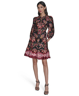 Vince Camuto Women's Keyhole Pull-On Dress - Macy's | Macy's