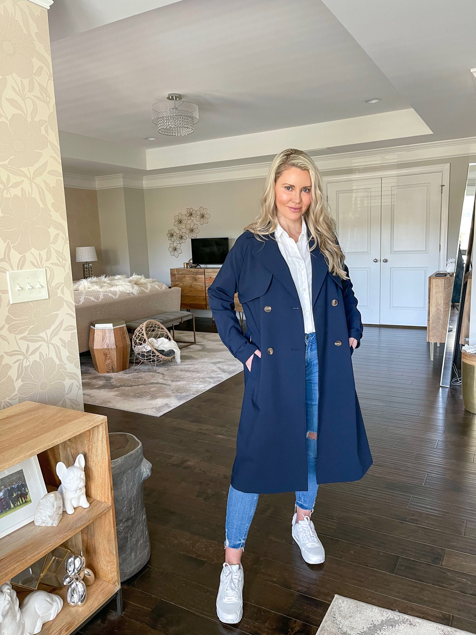 Love this Old Navy trench! 

#LTKstyletip #LTKSeasonal #LTKunder100